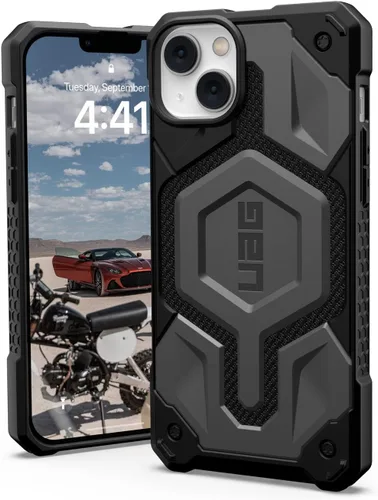 Vista 12 de Urban Armor Gear UAG-IPH22LB-PMS-BK - Funda resistente a los impactos para iPhone 14 Pro Max (6.7), color negro