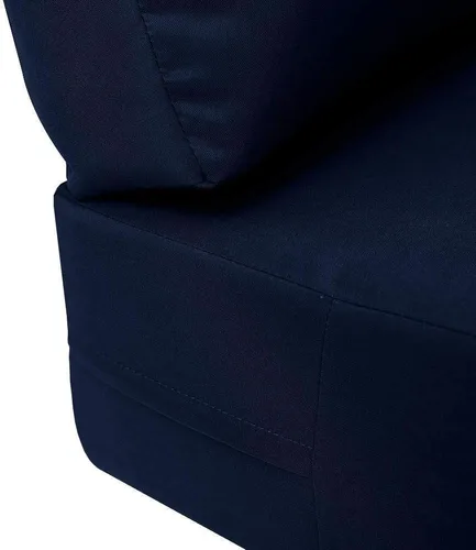 Vista 2 de *Solo funda*-Funda de almohada para respaldo de asiento profundo para exteriores, borde de cuchillo, pequeño-AD101