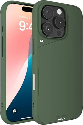 Vista 12 de Mous - Funda para iPhone 15 compatible con MagSafe Limitless 5.0, cuero negro, funda protectora para iPhone 15, funda para teléfono a prueba
