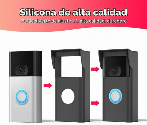 Vista 5 de Funda de silicona para timbre de video de 2ª generación (versión 2020)