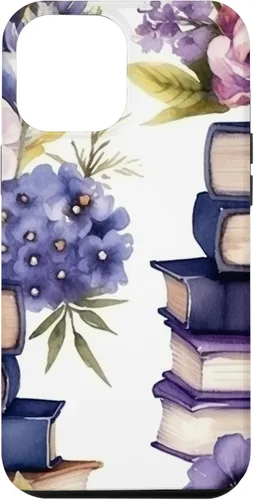 Vista 26 de Book Lover Purple Flower Case for iPhone 16