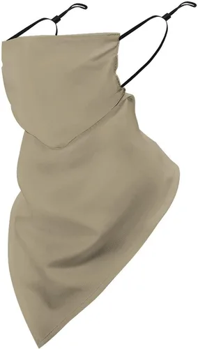 Vista 39 de Bufanda triangular reutilizable con cinta elástica para las orejas, protección solar UV