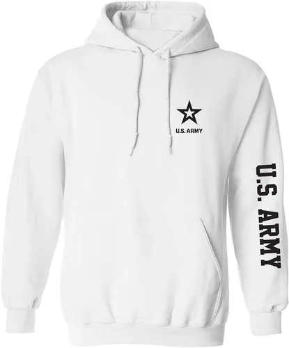 Vista 10 de zerogravitee Sudadera con capucha para adultos con estampado de manga negra del ejérc Verde(Military Green)