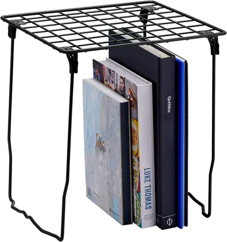 Vista 4 de Lockermate Estantería apilable 12 pulgadas., Negro