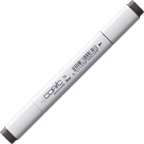 Vista 3 de Copic Marcador de alcohol clásico de doble punta, B21-Copic, azul bebé
