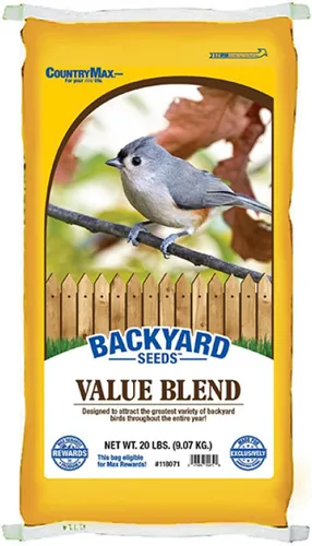 Vista 12 de CountryMax Backyard Seeds Semillas de Girasol de Aceite Negro para Aves Silvestres (50 Libras)