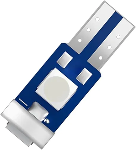 Vista 2 de 20 luces LED T5 para tablero de automóvil, súper azul 74 37 2721 PC74 de repuesto con enchufe de bloqueo giratorio, para puerta interior, cúpula