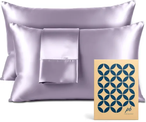 Vista 16 de Pure Bedding Sábanas de satén de lujo para cama individual de hotel, juego de sábanas de microfibra extra suave de 1800, resistente a las arrugas, a