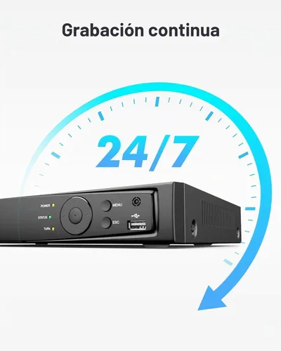 Vista 3 de ANNKE grabadora de vídeo de la red del PoE de 12MP 8CH para la cámara IP