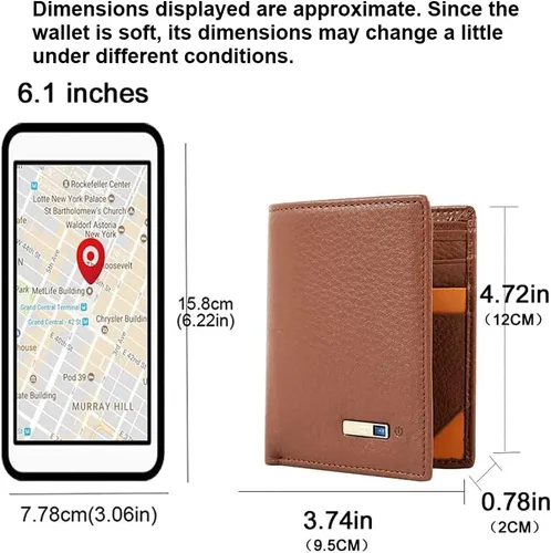 Vista 6 de Smart LB 防丢钱包荔枝纹