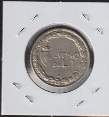 Vista 2 de 1922 IT Female Seated Left Lira Choice Extremely Fine