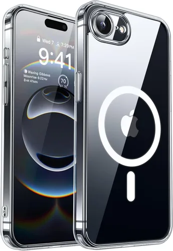 Vista 98 de CANSHN Funda magnética compatible con iPhone Air (6.5 pulgadas), mejorada [protección completa de la cámara] [compatible con Magsafe]
