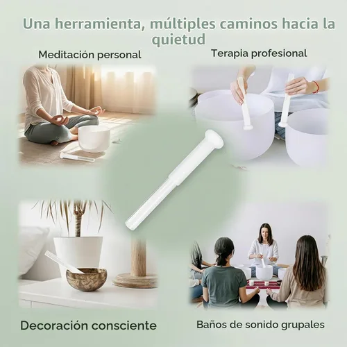 Vista 7 de SUPVOX - Mazo de acrílico para cantar, ligero con goma suave