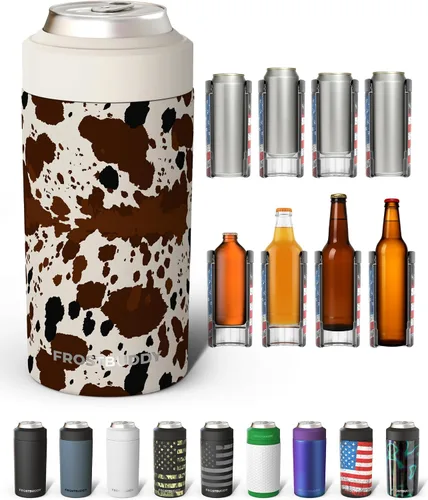 Vista 13 de Frost Buddy - Enfriador universal de latas, aislante de latas de acero Se adapta a latas delgadas de 12 onzas, 16 onzas, niños altos