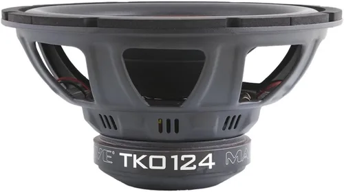 Vista 3 de Massive Audio Subwoofer dual TKO124 de audio para coche de 4 ohmios RMS de 300 vatios de 12