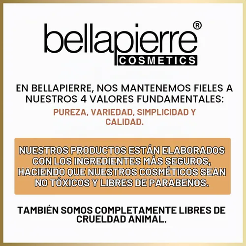 Vista 7 de bellapierre Lápiz labial mate, color mineral de larga duración con vitaminas C y E, fórmula nutritiva, acabado mate natural, limpio, sin parabenos