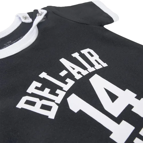 Vista 3 de Cnins Camiseta de fútbol para niños pequeños de 0 a 24 M para fanáticos de los deportes, camiseta de fútbol para niñas recién nacidas, mameluco