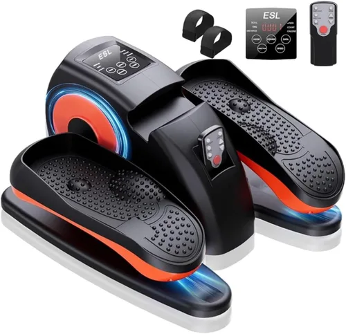 Vista 10 de ESL Under Desk Elliptical, Electric Elliptical Leg Exerciser for Seniors 12 Speed Adjustable, Quiet Elliptical Exercise Machine with Remote