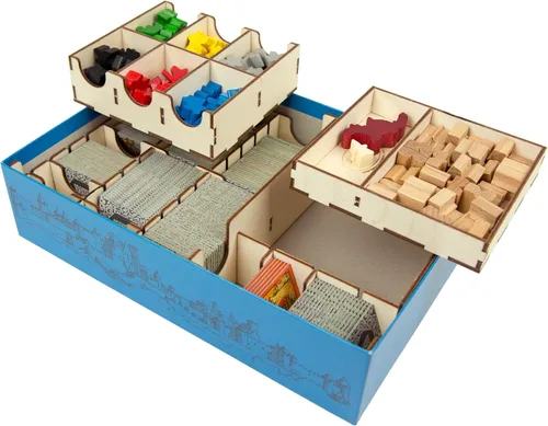 Vista 4 de Organizador de cajas de fichas rotas para Carcassonne