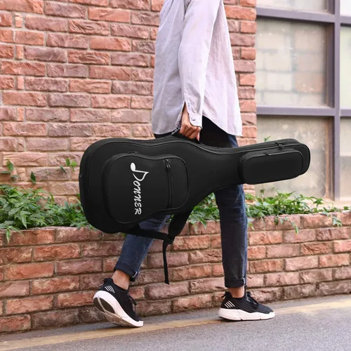 Vista 7 de Donner Estuche para guitarra, Moderno Bolsa eléctrica