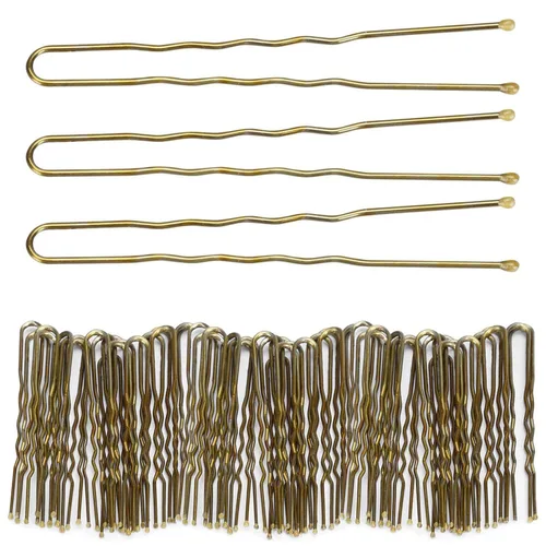 Vista 13 de 300 horquillas para el cabello, 2 pulgadas, color negro, para mujeres, mujeres, niñas, niños, agarre de pelo de onda invisible, pasador