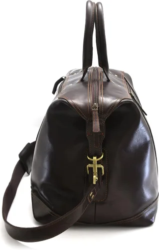 Vista 3 de Style N Craft Overnight, Contemporary Weekend Travel Leather Duffle Bag