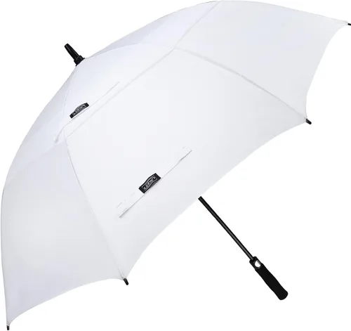 Vista 12 de G4Free Paraguas de Golf Automático Abierto de 47/54/62/68 Pulgadas de Tamaño Extra Grande con Doble Cubierta Ventilada Resistente al Viento e