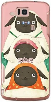 Vista 172 de Yanan Machiko Series Machiko Family Pink (Clear) / for iPhone SE/5s/docomo
