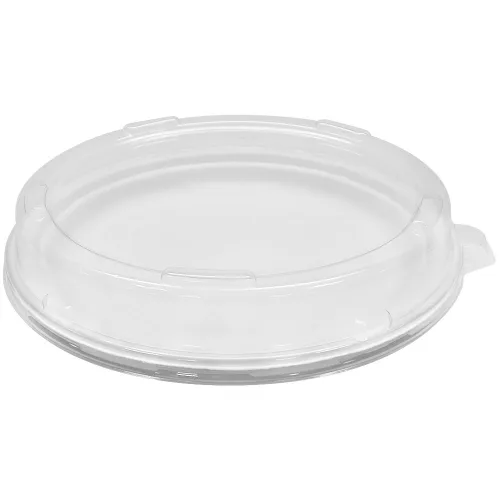 Vista 9 de Karat FP-KDL228-PET PET Tapa domo para placas de bagazo de 9" - (caja de 200)
