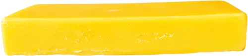 Vista 2 de Basic Honey Ladrillo de cera de abejas, 100% natural de abejas americanas, grado cosmético (1 libra)