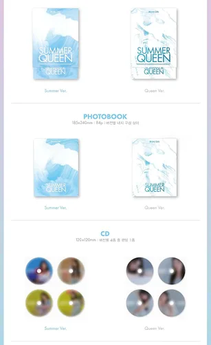Vista 4 de Brave Entertainment, Brave Girls Summer Queen (5º Mini álbum) Álbum (Queen ver.), L100005633