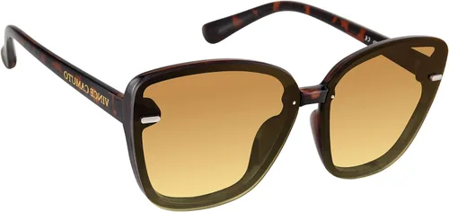 Vista 2 de Vince Camuto Vc907 Back Frame 100 Uv Protective Womens Cat Eye Sunglasses Luxe Gifts for Her 645 Mm