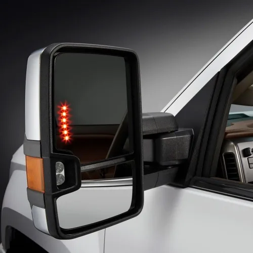 Vista 2 de Nova 99-02 Silverado Sierra Remolque POWER HEATED Chrome Espejos Señal de liquidación LED