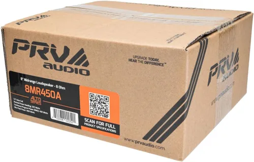 Vista 7 de PRV AUDIO 8MR450A - Altavoz de rango medio de 8 pulgadas, 8 ohmios, 450 vatios, 96 dB, altavoz de rango medio para sistema de sonido profesional