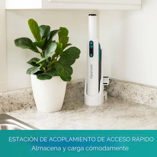 Vista 3 de Kenmore HV3005 Aspiradora de mano inalámbrica sin escobillas de 11.1 V, ligera, versátil y portátil, potente succión con control de potencia de 2