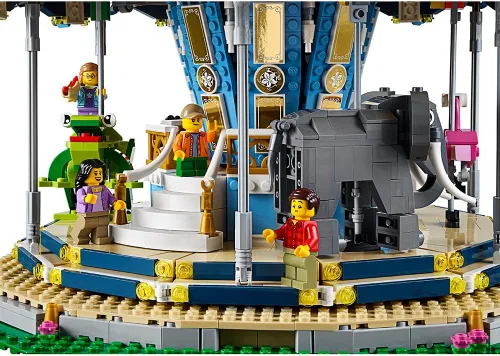 Vista 3 de LEGO Creator Expert Carousel 10257 Kit de construcción (2670 piezas)