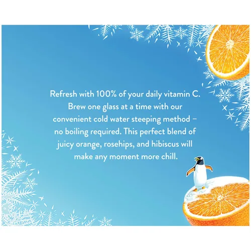 Vista 5 de Celestial Seasonings Cold Brew Citrus Sunrise Iced Tea 18 bolsitas de té