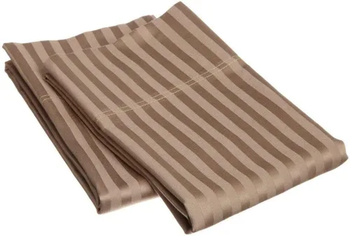 Vista 67 de Juego de sábanas de 4 piezas tamaño individual serie 1000 con certificación de lujo, 100% algodón pima, se adapta a bolsillos de hasta 15 a 20 Blanco