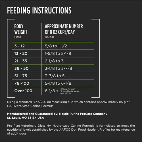 Vista 5 de Pro Plan Veterinary Diets Purina HA Proteína Hidrolizada Perro Alimento Seco Fórmula Vegetariana - Bolsa de 6 lbs (2.72 kg)