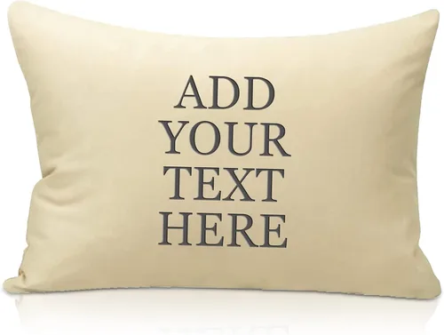 Vista 28 de Fundas de almohada personalizadas para niños pequeños de 13 x 18 pulgadas, funda de almohada de microfibra cepillada súper suave y acogedora