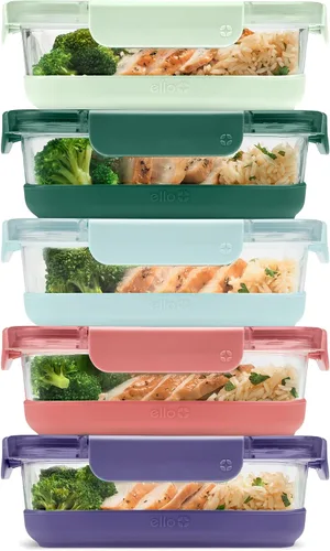 Vista 22 de Ello Duraglass Refresh - Recipientes de preparación de comidas de 3.4 tazas