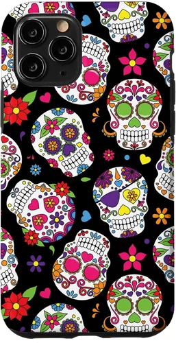 Vista 29 de Dead Sugar Skulls Case Sugar Skull Day of The Dead Case for iPhone 17