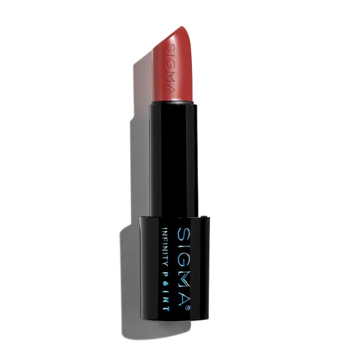 Vista 8 de Sigma Beauty Infinity Point Congac Nude Lipstick - Lápiz labial con acabado satinado de larga duración para un gran maquillaje de color de labios