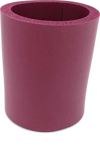 Vista 26 de Pen Kit Mall - Enfriador de latas de espuma gruesa en blanco de la vieja escuela, no plegable (varios colores, paquete de 6 - C, 6)