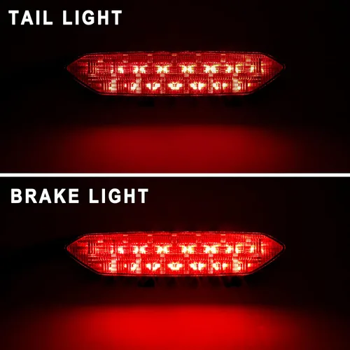 Vista 2 de Luces traseras LED ahumadas de freno para Raptor, luz trasera de freno para Yamaha Raptor 700R 700 2006-2018 / YFZ450R YFZ450X YFZ 450R 450X 450X