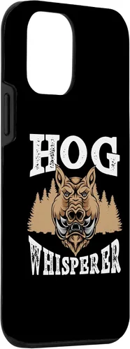 Vista 3 de iPhone 12 mini Hog Whisperer Wild Hog Jabalí Hunter Hog Caza Caso