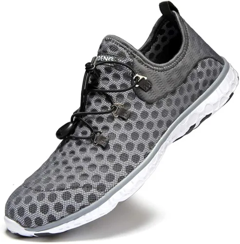 Vista 8 de MOERDENG - Zapatos de agua de secado rápido para mujer, ligeros, para deportes al aire libre, playa, piscina, ejercicio