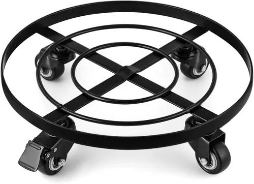 Vista 8 de Carrito para plantas de metal de 14”.