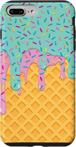 Vista 12 de Ice Cream Cone with Sprinkles Case for iPhone 17