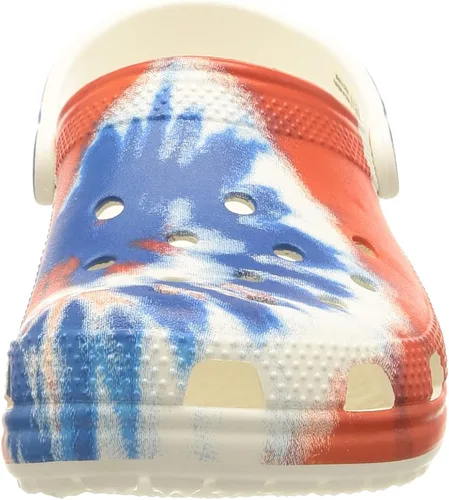Vista 2 de Crocs - Zuecos clásicos de teñido anudado unisex para adultos